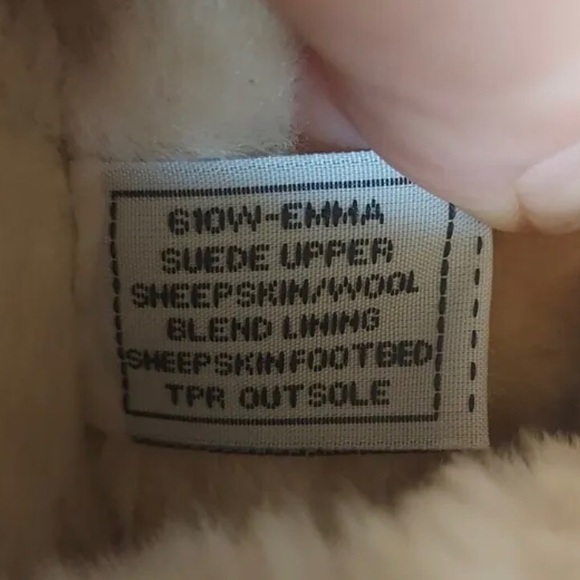 BearPaw Emma Tall Suede Sheepskin Winter Boots - Picture 14 of 16